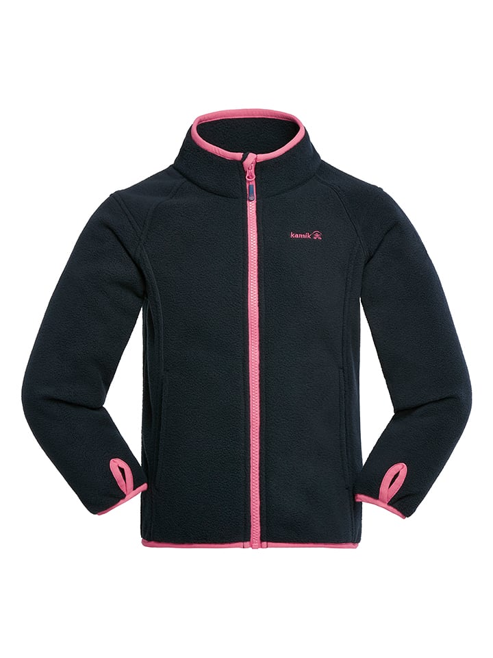 Kamik Kurtka polarowa "Linnea" w kolorze granatowym rozmiar: 104
