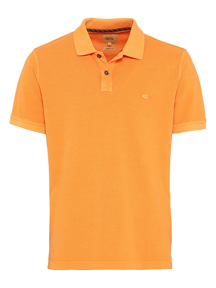 Koszulka polo w kolorze pomarańczowym