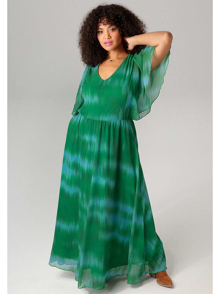 Aniston Sukienka w kolorze zielono-błękitnym rozmiar: 52