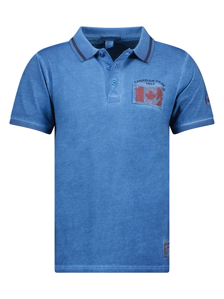 Canadian Peak Koszulka polo w kolorze niebieskim rozmiar: 3XL