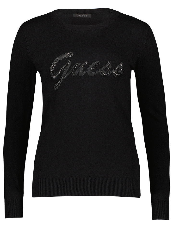 Guess Koszulka w kolorze czarnym rozmiar: XS