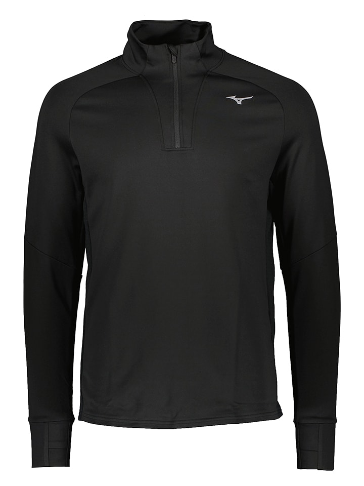 Mizuno Koszulka "Warmalite" w kolorze czarnym rozmiar: L
