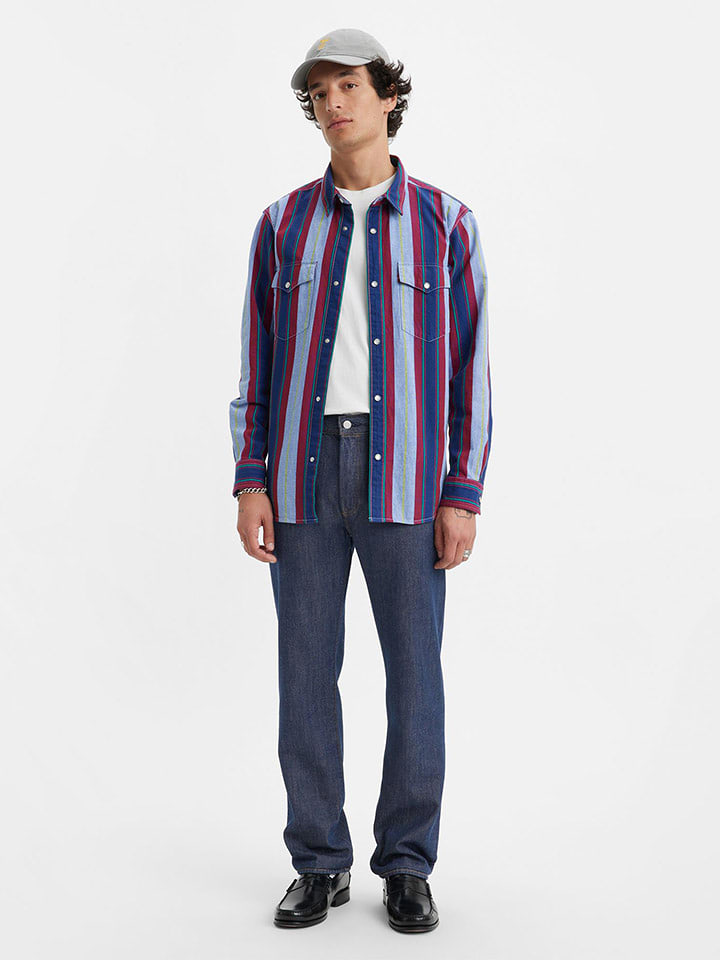 Levi´s Dżinsy "501®" - Regular fit - w kolorze granatowym rozmiar: W28/L32