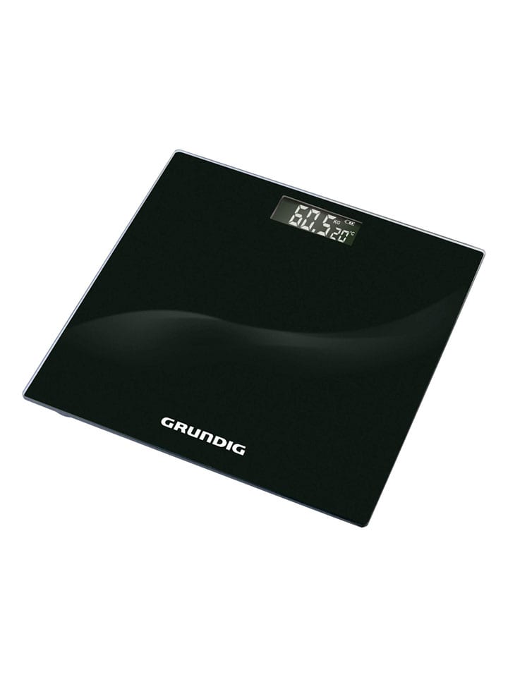 GRUNDIG Cyfrowa waga osobowa w kolorze czarnym - 35 x 29 cm rozmiar: onesize