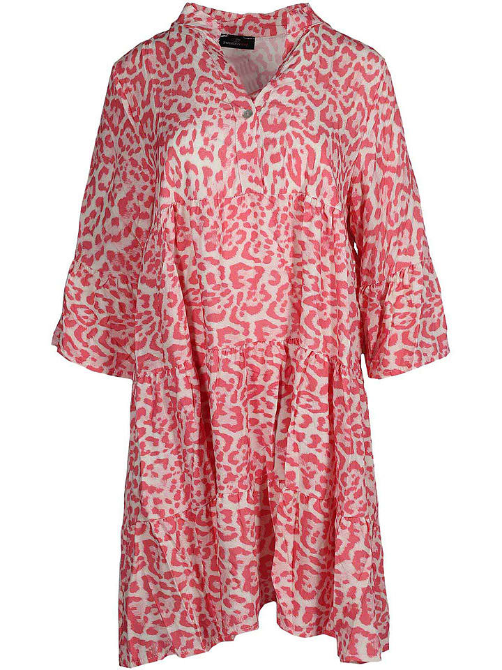 Zwillingsherz Sukienka "Leni" w kolorze różowym rozmiar: onesize