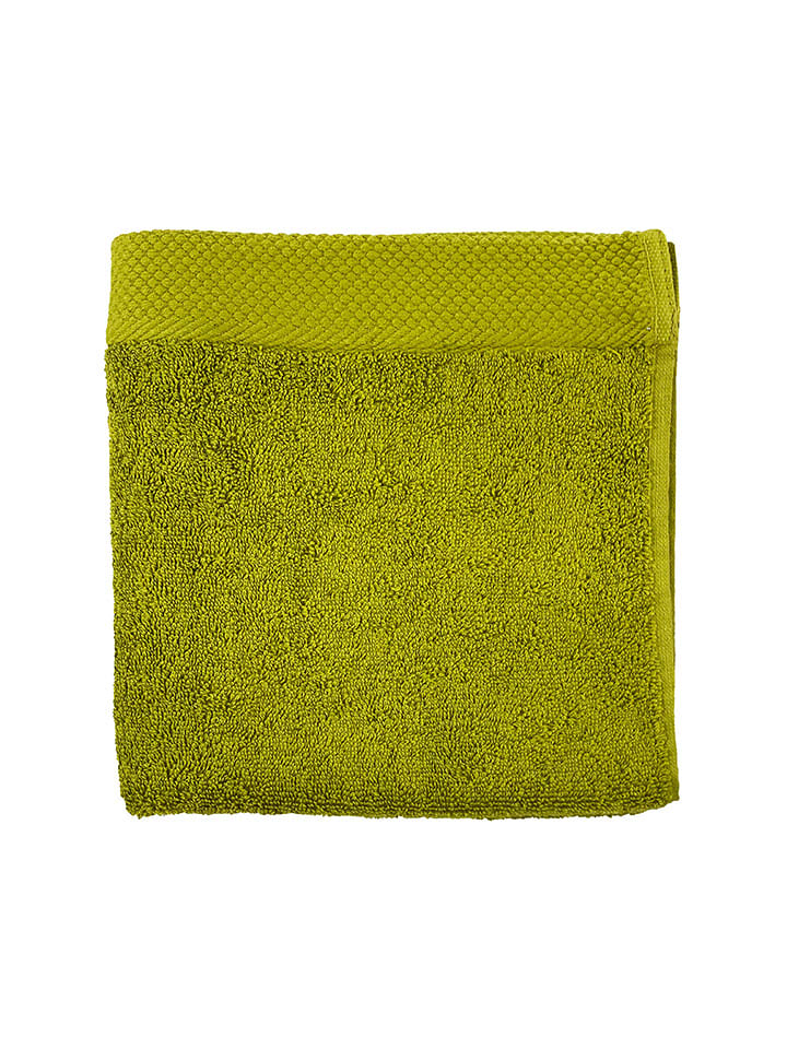 Soft by Perle de Coton Ręcznik "Epo" w kolorze khaki do rąk rozmiar: 50x80 cm