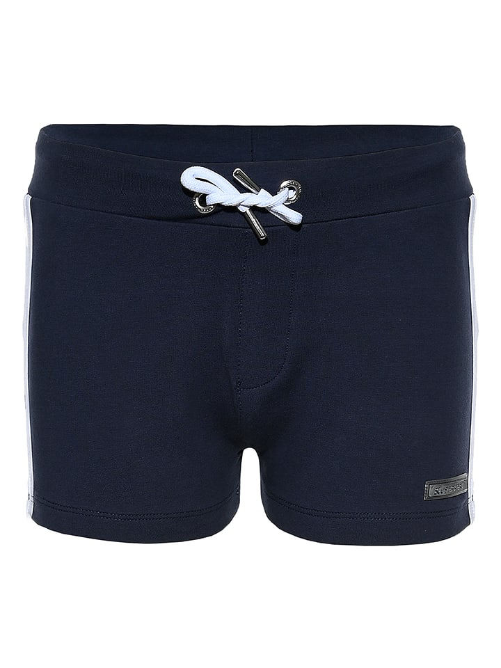 Szorty dresowe w kolorze granatowym