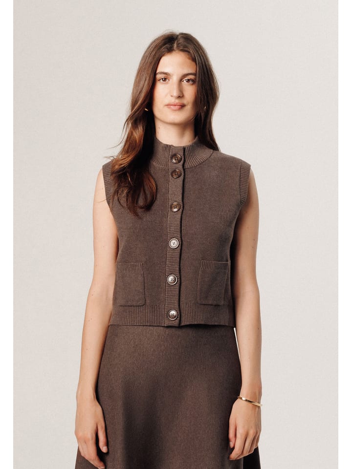 Rodier Kamizelka w kolorze jasnobrązowym rozmiar: M