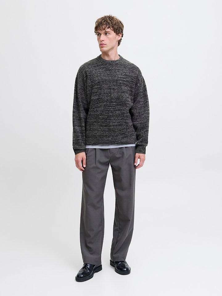 Jack & Jones Sweter w kolorze antracytowym rozmiar: L