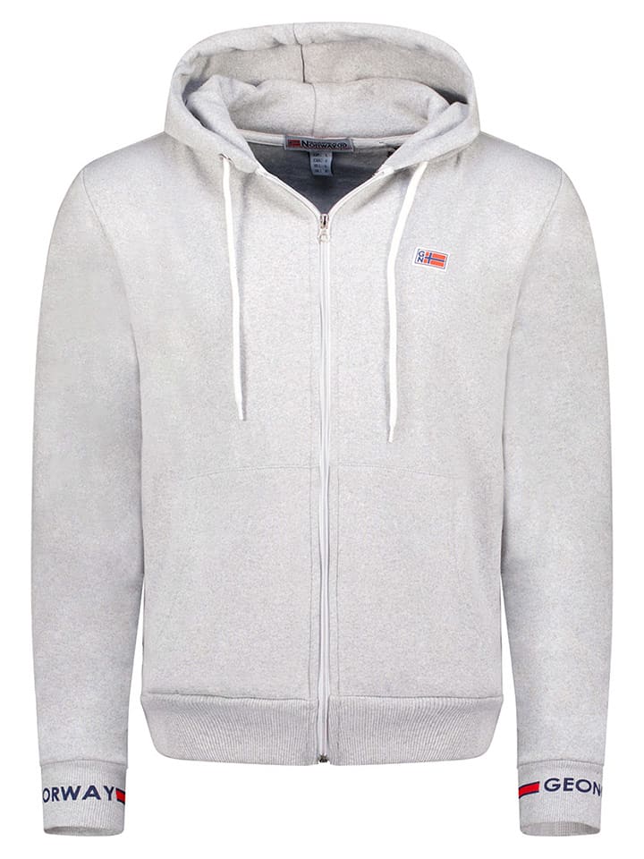Geographical Norway Bluza "Gartfort" w kolorze szarym rozmiar: L