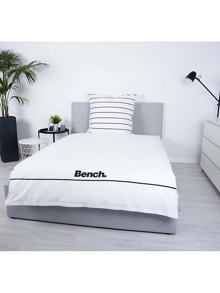 Bench Komplet pościeli w kolorze białym rozmiar: 135x200 cm