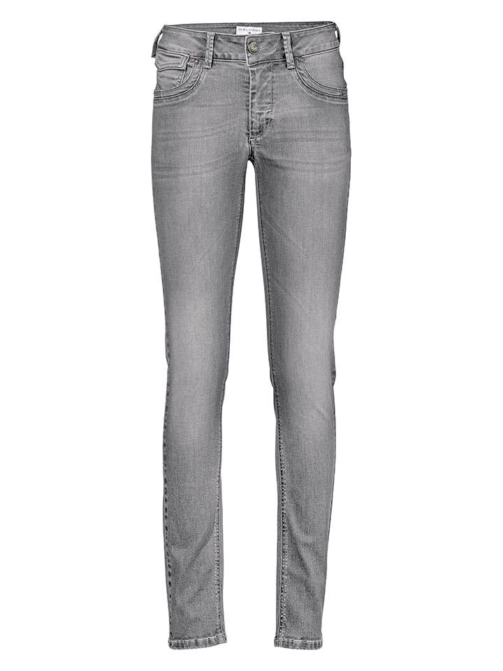 Heine Dżinsy - Slim fit - w kolorze jasnoszarym rozmiar: 40