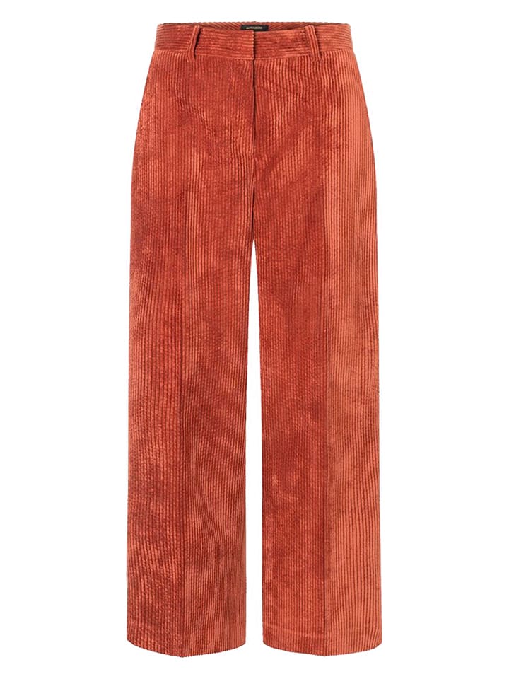 More & More Spodnie sztruksowe w kolorze jasnobrązowym rozmiar: 38