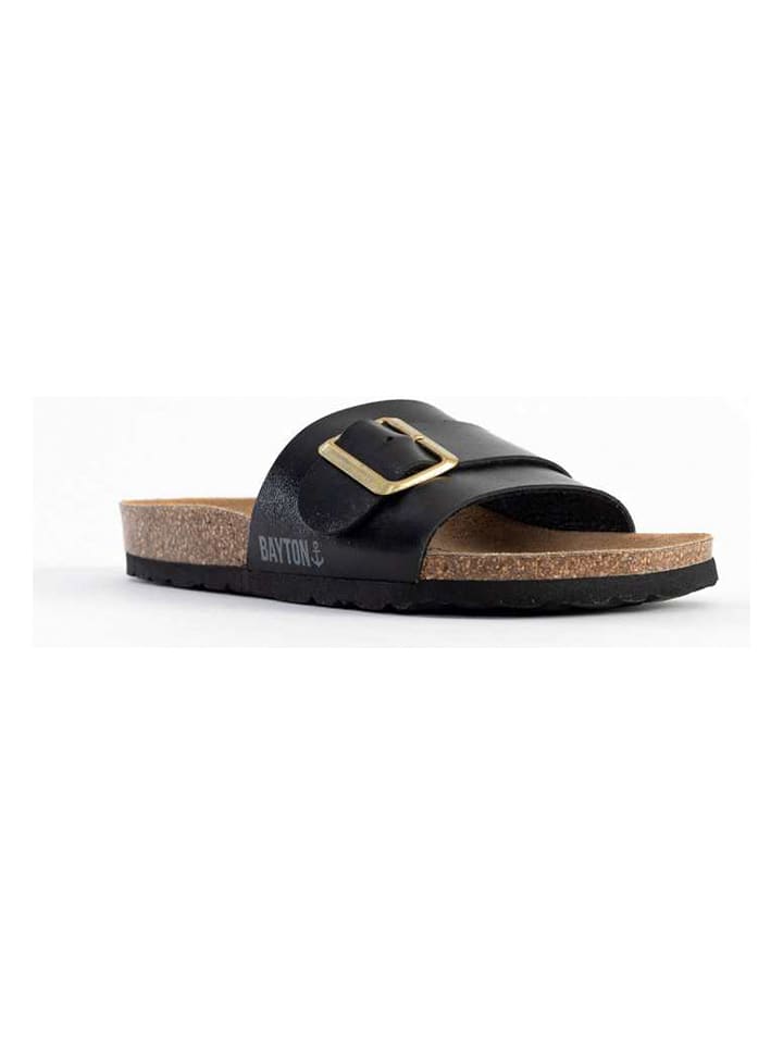 BAYTON Klapki "Orense" w kolorze czarnym rozmiar: 38