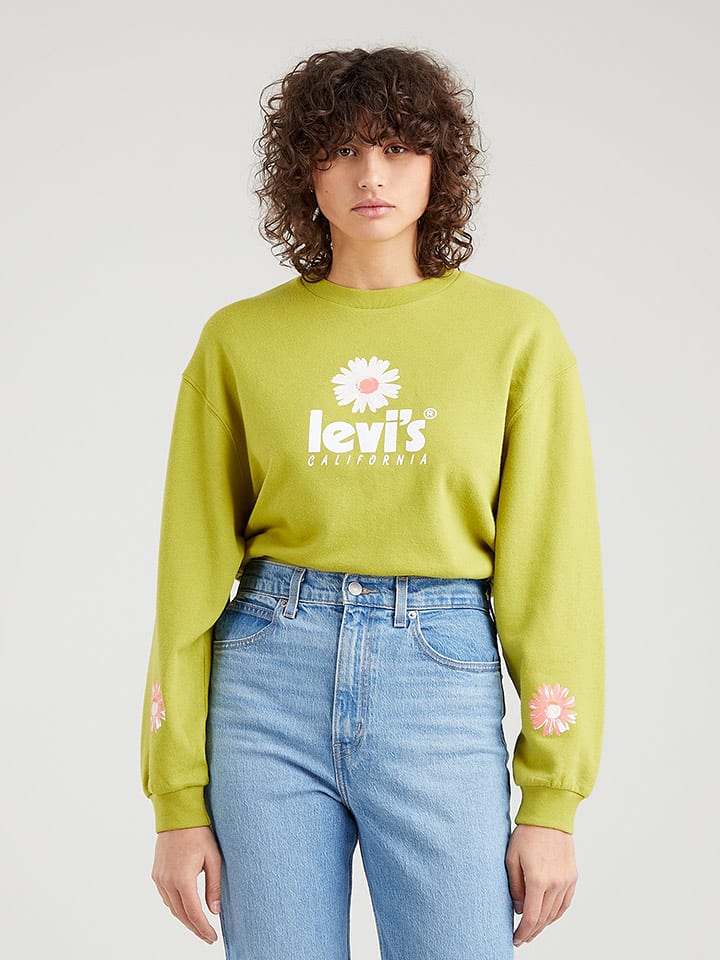 Levi´s Bluza w kolorze limonkowym rozmiar: S