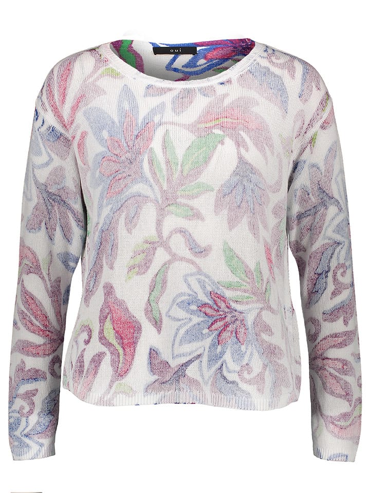 Oui Sweter ze wzorem rozmiar: 46