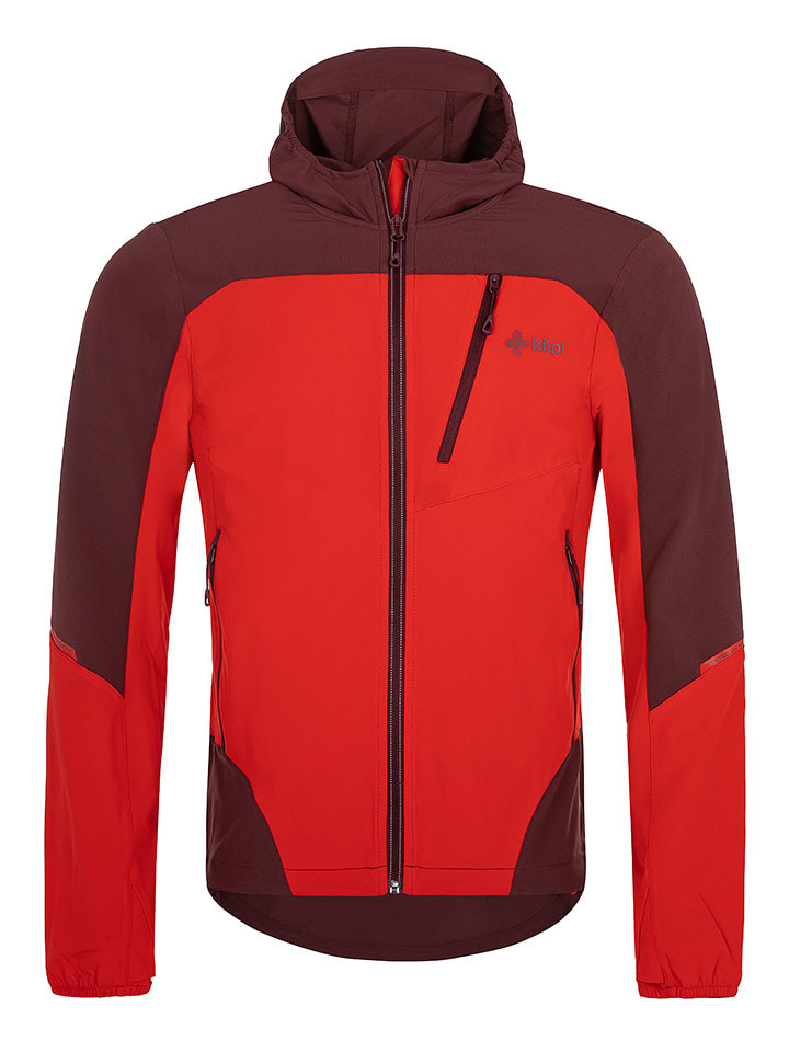 Kilpi Kurtka softshellowa "Neatril" w kolorze czerwono-bordowym rozmiar: XL