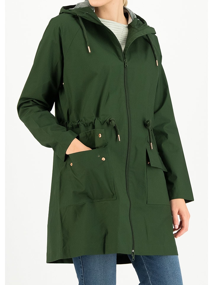 Blutsgeschwister Parka "Eco Friese" w kolorze ciemnozielonym rozmiar: XL