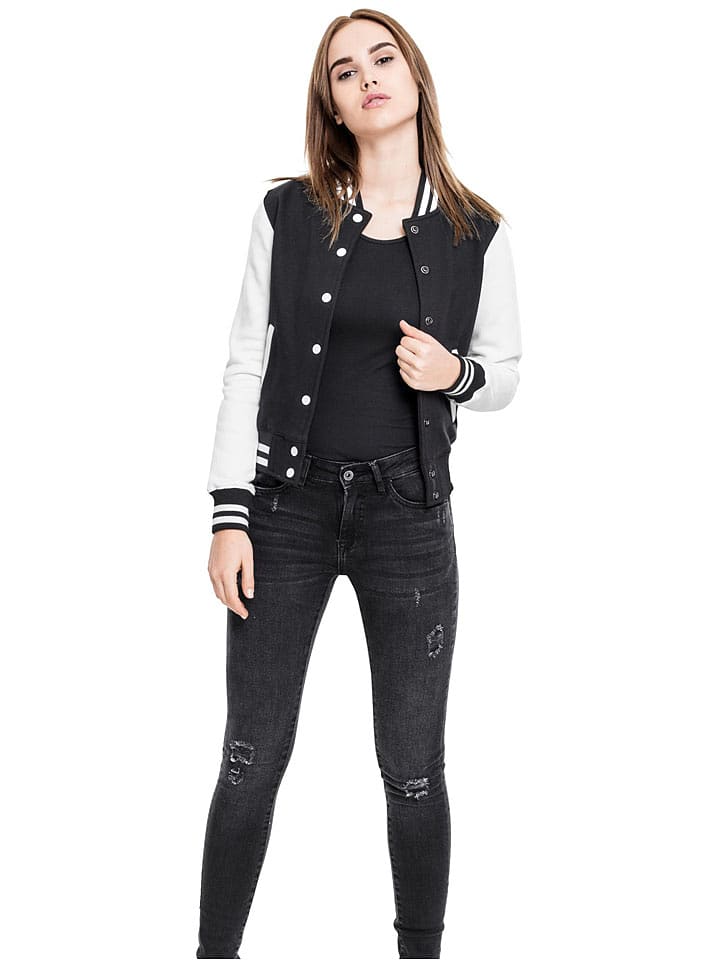 Urban Classics Kurtka w kolorze czarno-białym rozmiar: L