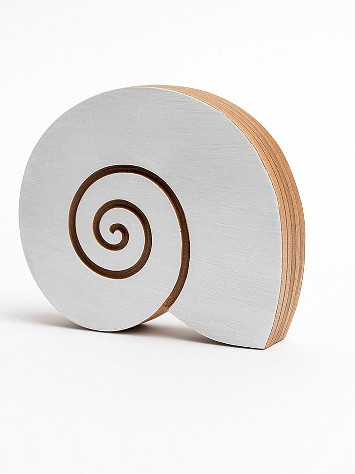 Samimi Stempel "Snail" w kolorze jasnobrązowo-białym - 10 x 8 cm rozmiar: onesize