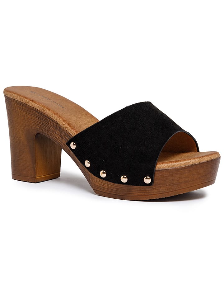 Foreverfolie Chodaki w kolorze czarno-brązowym rozmiar: 38