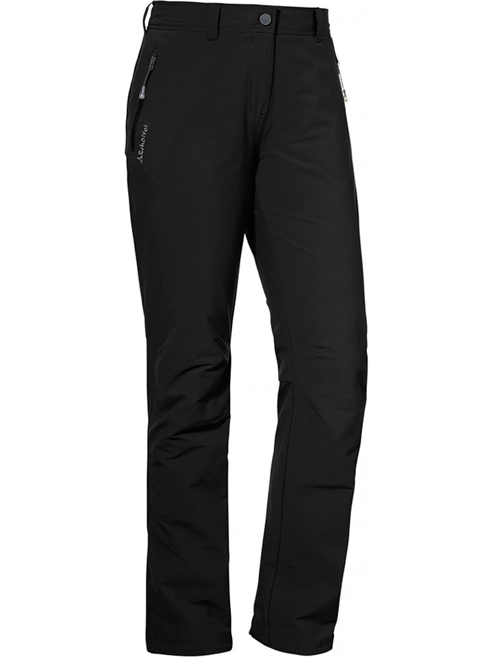 Schöffel Spodnie funkcyjne "Engadin" w kolorze czarnym rozmiar: 19