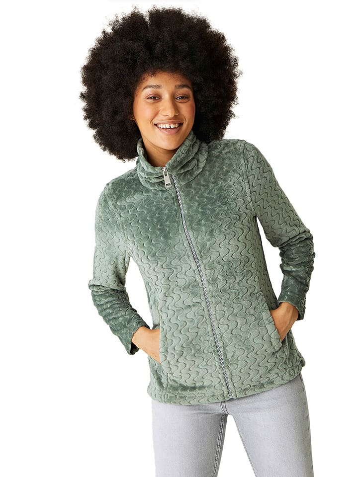 Regatta Kurtka polarowa w kolorze zielonym rozmiar: 36