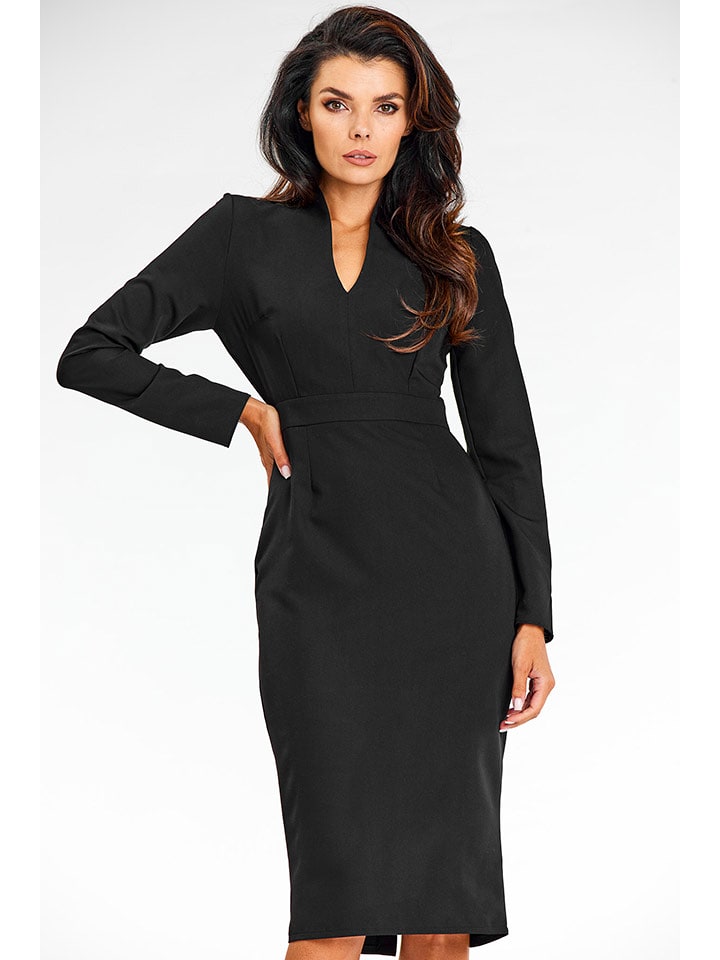 Awama Sukienka w kolorze czarnym rozmiar: XL