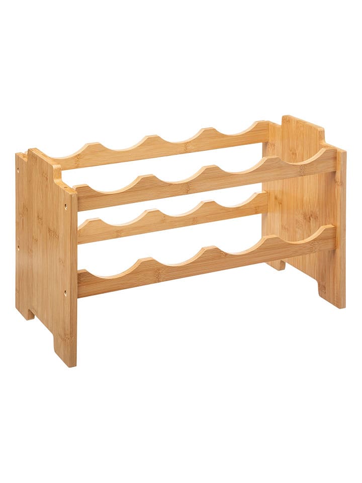 Joybos Regał w kolorze beżowym na wino - 46 x 29,5 x 24,5 cm rozmiar: onesize