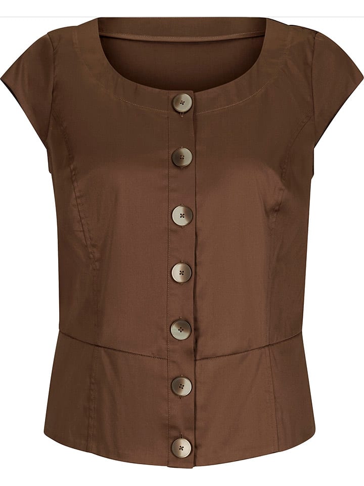 Heine Bluzka w kolorze ciemnobrązowym rozmiar: 46