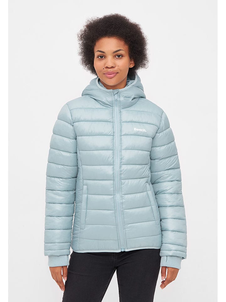 Bench Kurtka pikowana "Kara" w kolorze błękitnym rozmiar: 42