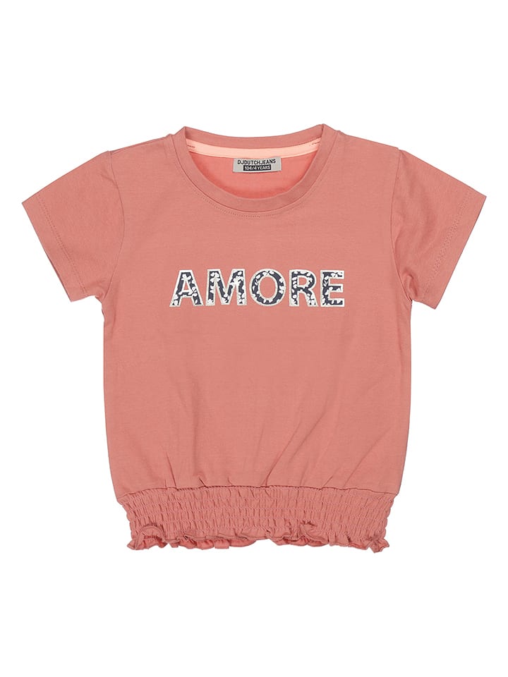 DJ DUTCHJEANS Koszulka w kolorze jasnoróżowym rozmiar: 152