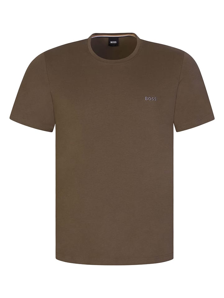 Hugo Boss Koszulka w kolorze khaki rozmiar: L