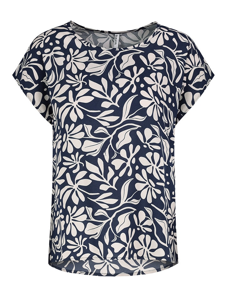Sublevel Bluzka w kolorze granatowo-białym rozmiar: S