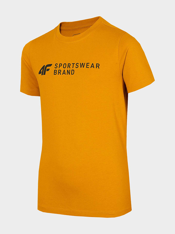 Koszulka w kolorze musztardowym