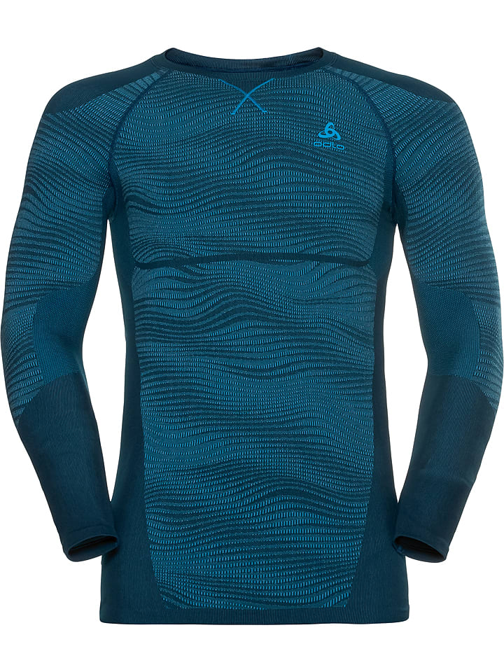 Odlo Podkoszulek funkcyjny w kolorze niebieskim rozmiar: L