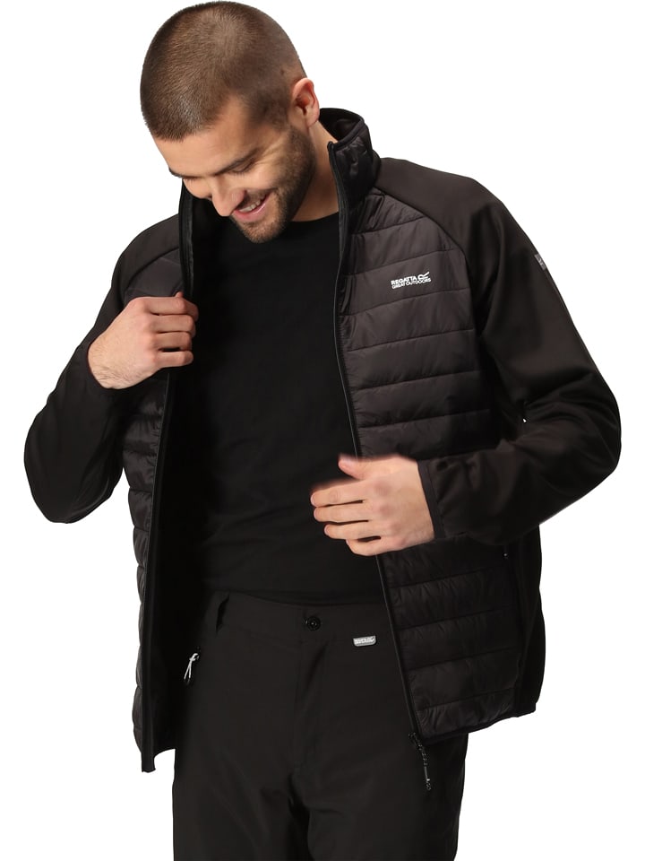 Regatta Kurtka hybrydowa "Clumber IV" w kolorze czarnym rozmiar: M