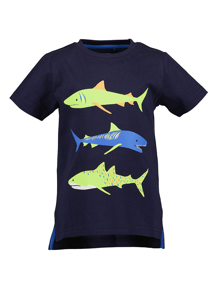 Blue Seven Koszulka w kolorze granatowym rozmiar: 116