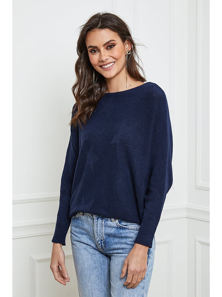 Sweter "Monopoli" w kolorze granatowym