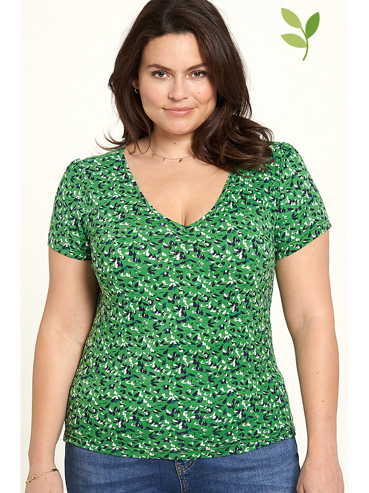 Koszulka w kolorze zielonym