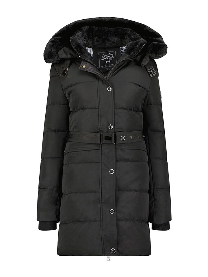 Canadian Peak Płaszcz zimowy "Bettineak" w kolorze czarnym rozmiar: 3XL