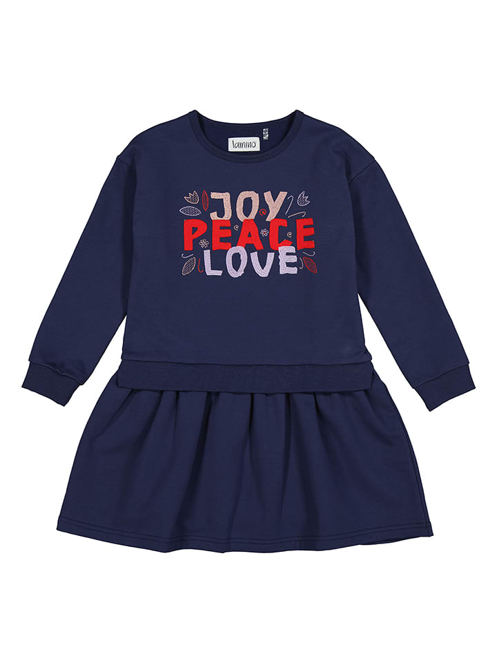 lamino Sukienka w kolorze granatowym rozmiar: 134