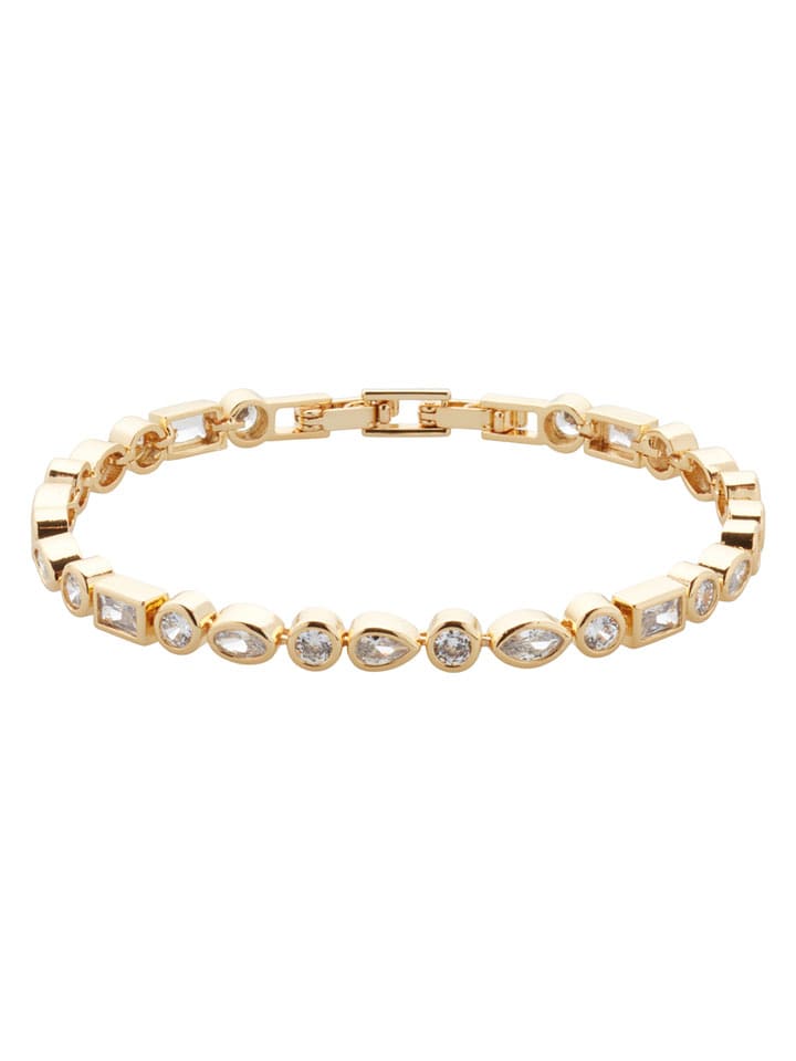 U.S. Polo Assn. Pozłacana bransoletka z kamieniami ozdobnymi rozmiar: onesize