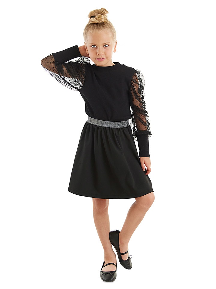 Denokids 2-częściowy zestaw "Black Tulle" w kolorze czarnym rozmiar: 122