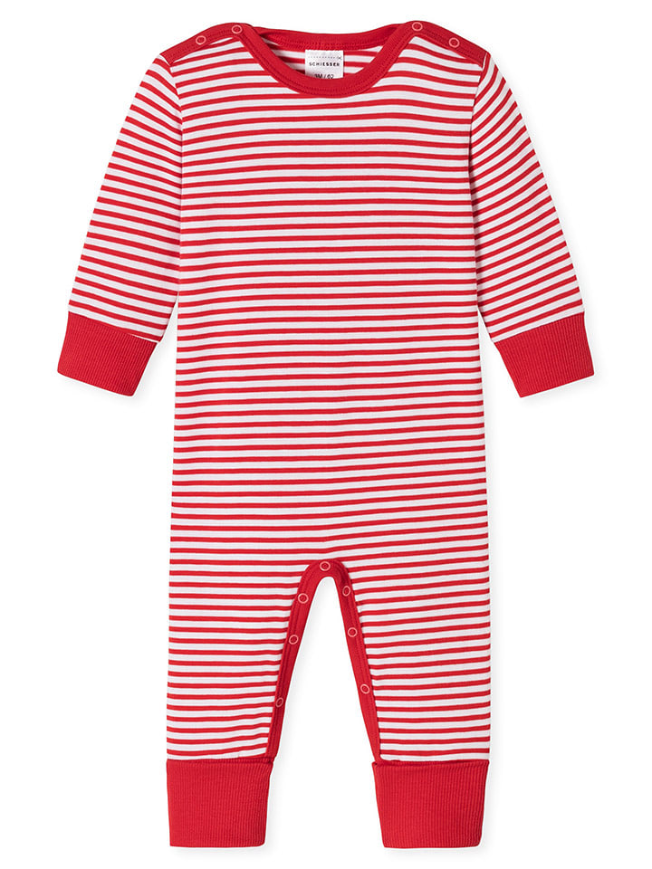 Schiesser Rampers w kolorze czerwonym rozmiar: 80