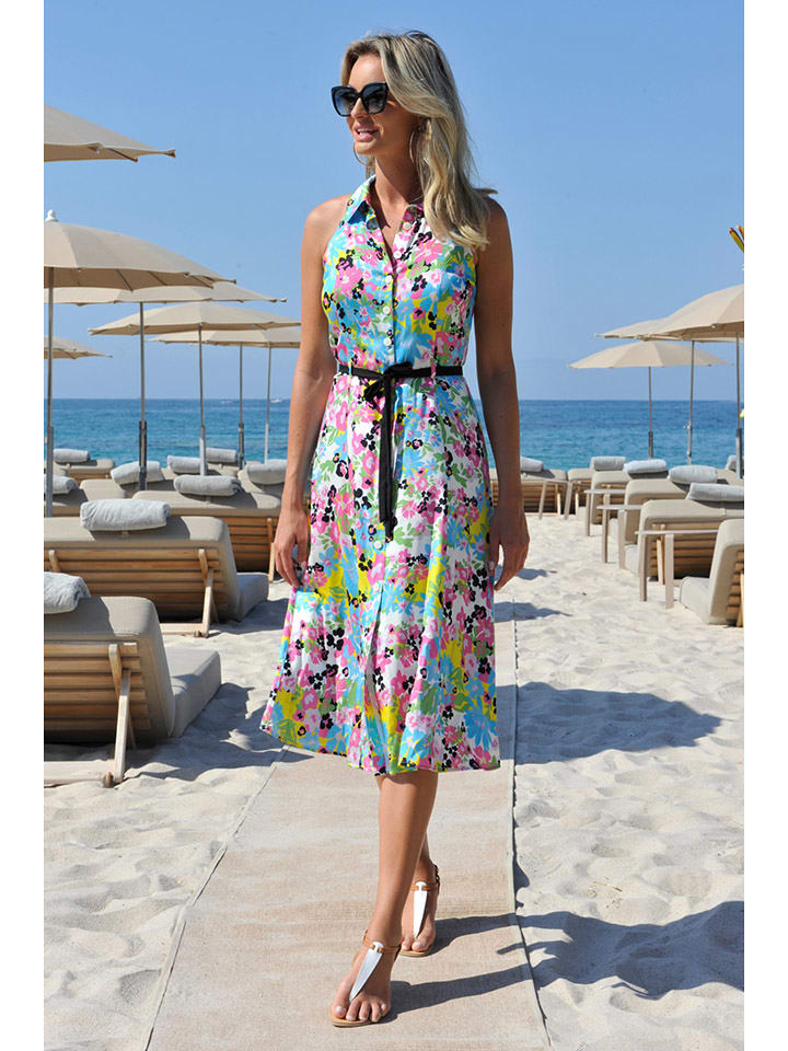 Bleu d'Azur Sukienka "St. John" w kolorze błękitnym rozmiar: 40