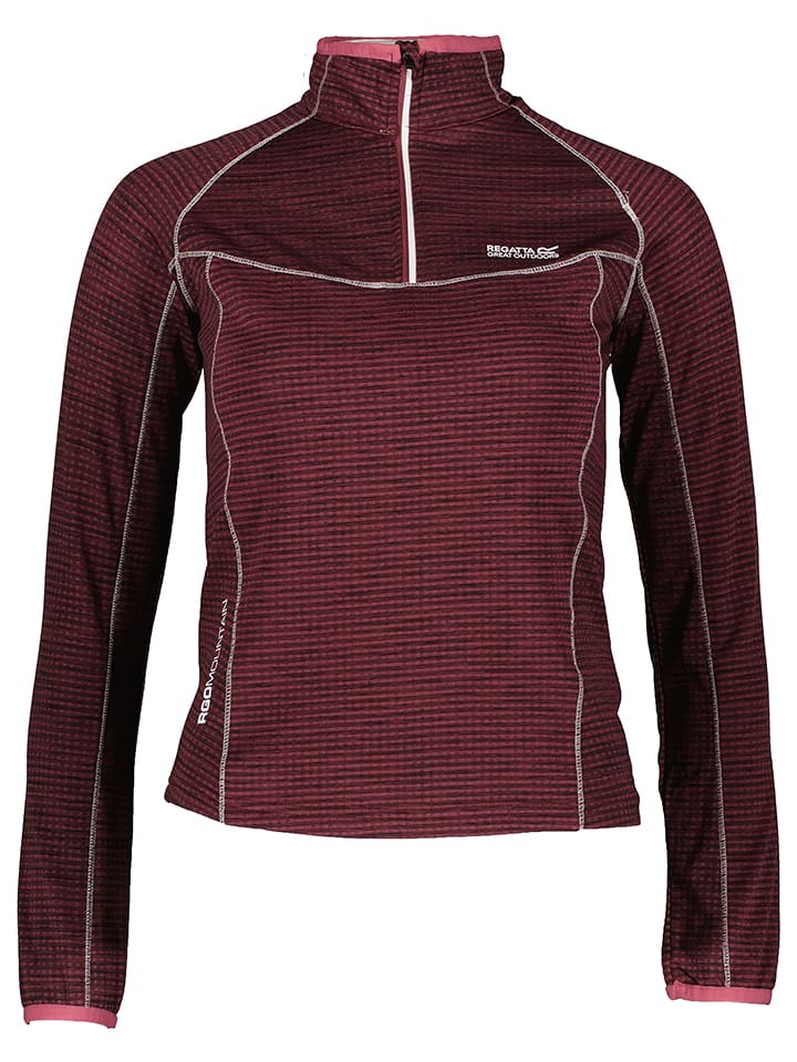 Bluza polarowa "Yonder" w kolorze bordowym