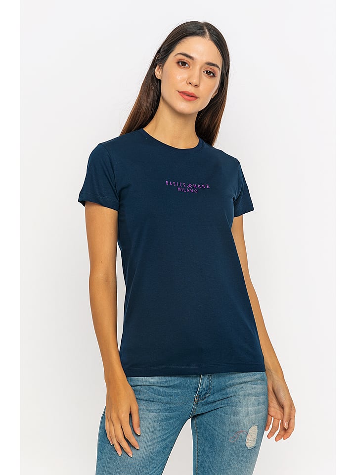 Koszulka w kolorze granatowym