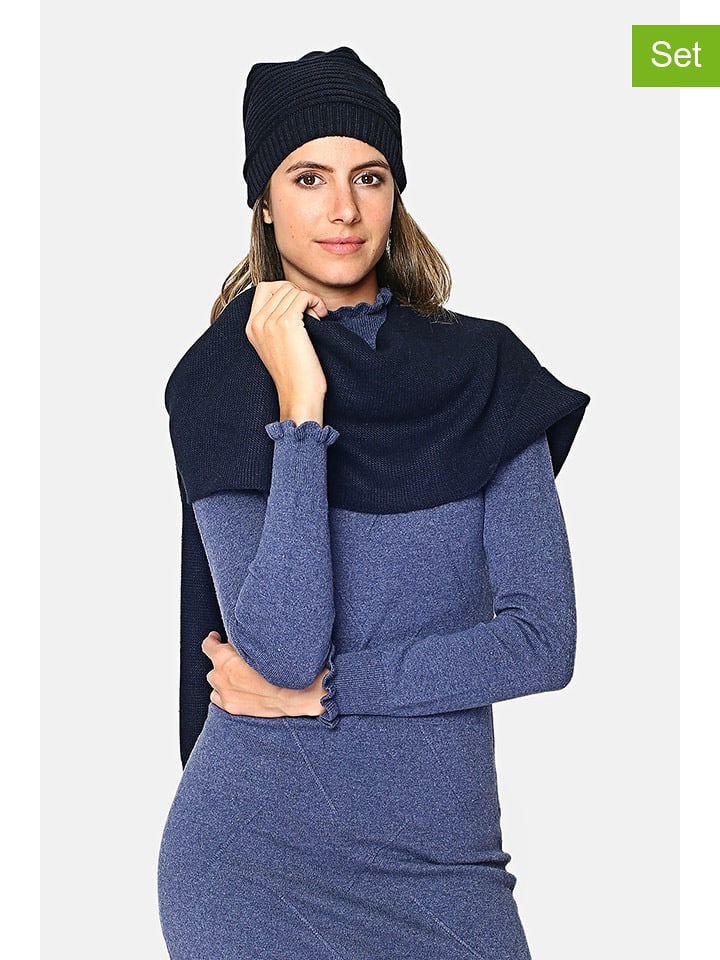 C& Jo 2-częściowy zestaw w kolorze granatowym rozmiar: onesize