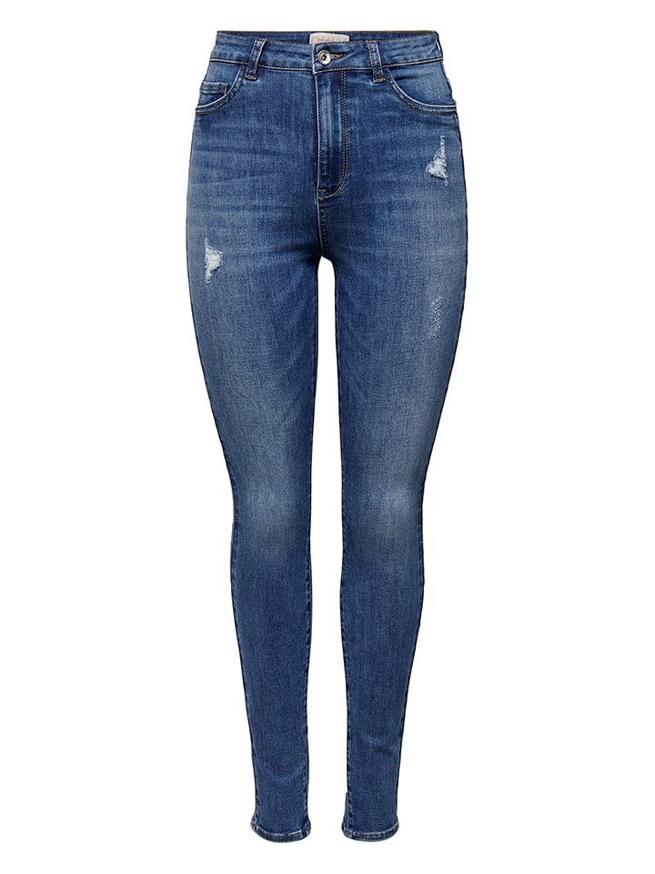 Dżinsy "Rain" - Skinny fit - w kolorze niebieskim